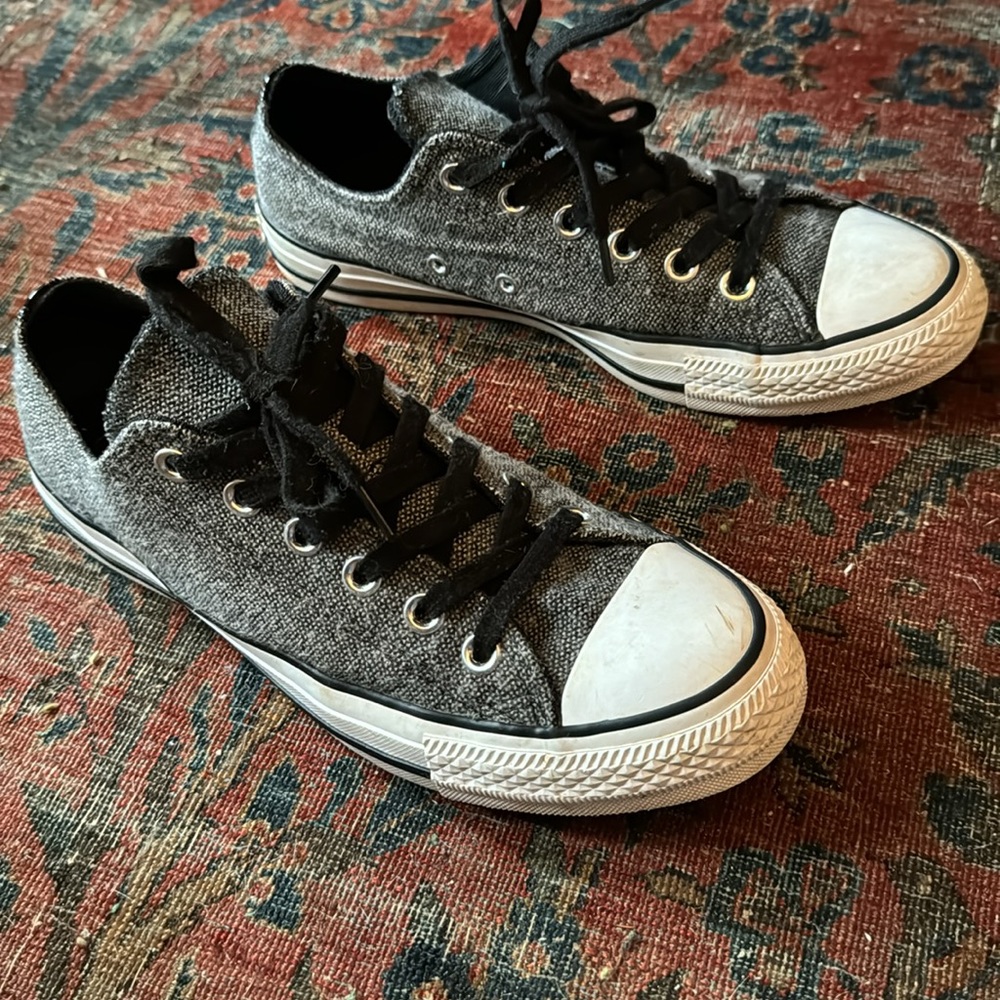 Converse flip tongue tweed low tops - Picture 5 of 10